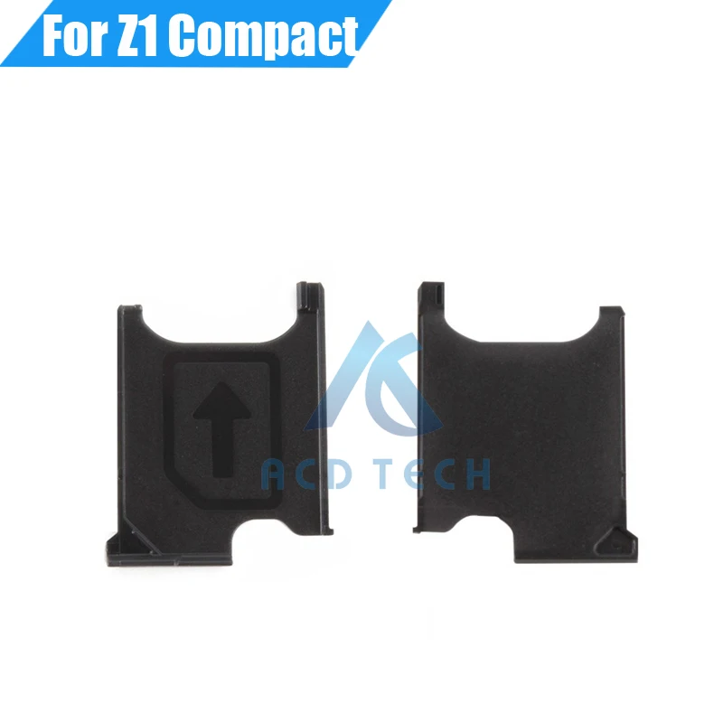 

10PCS/LOT 100% Original New Replacement Sim Tray Sim Card Holder For Sony Xperia Z1 Compact M51W D5503 Free Shipping