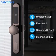 Электронный цифровой замок, wifi приложение Keyless цифровой замок сейфа дверь смарт-карта клавиатура пароль Pin код дверной замок с 7 различными