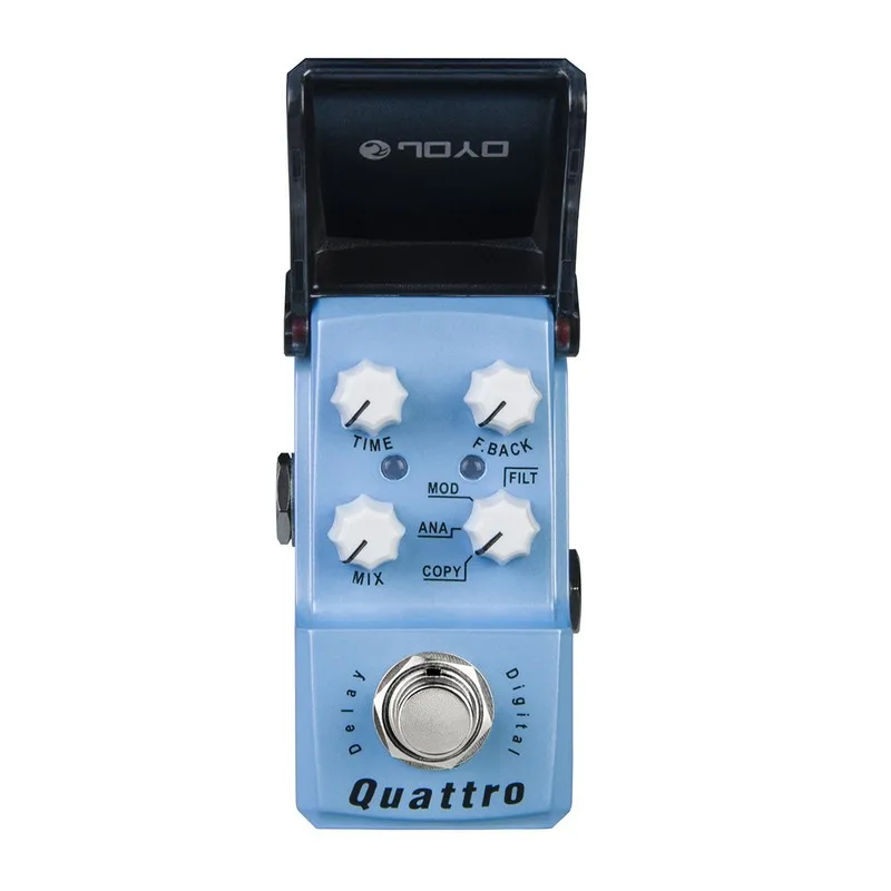 Цифровая педаль JOYO JF 318 Quattro процессор для создания гитарных эффектов аналоговая
