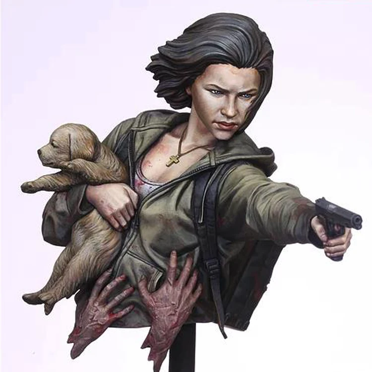 

1/10 SURROUNDED, Resin Model Bust GK, Unassembled and unpainted kit