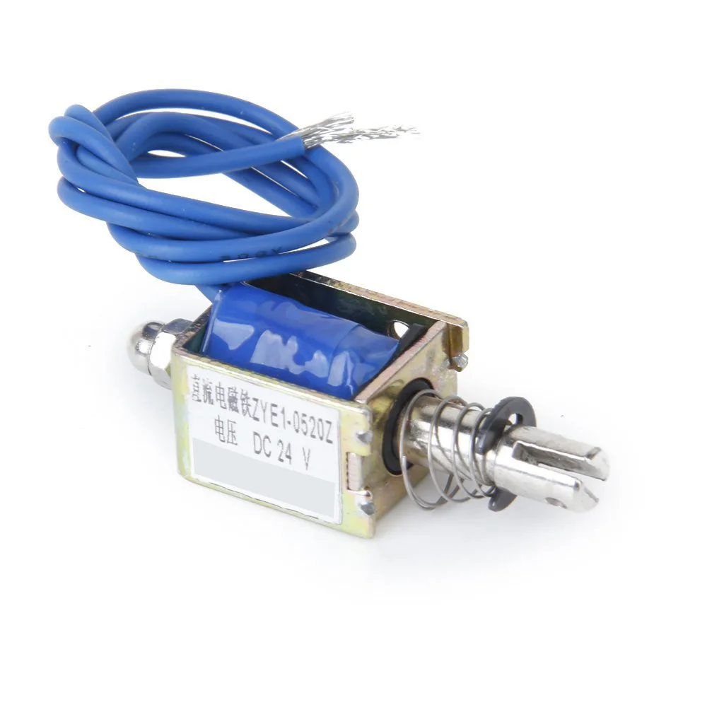 

PROMOTION!DC 24V open solenoid valve Chassis Electro-magnet solenoid ZYE1-0520Z