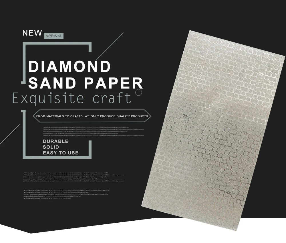DMD Diamond Деревообработка наждачной покрытием вафельная абразивные Замена наждачная бумага для прикреплены #150 #240 #400 #1000 может быть вставлен