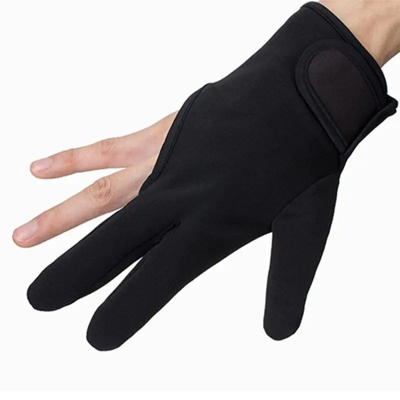 1PCS Glove Insulative Heat Resistant 3 Fingers Finger Glove Hair Utensil Hairdressing Tool for Barbershop Salon Kitchen