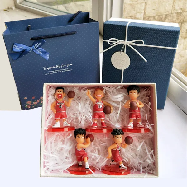 

Slam Dunk Action Figure 8cm SHOHOKU Basketball Team Model Model Car Doll Puppet Decoration Boy Gift Birthday Gift W24