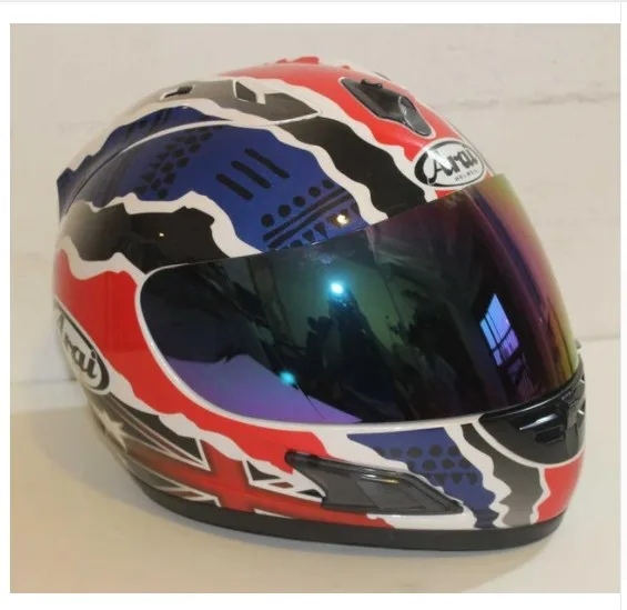 Шлем arai RX 7 RR5 Духан мотоциклетный шлем Run шлем гоночный шлем анфас, Capacete - Цвет: H