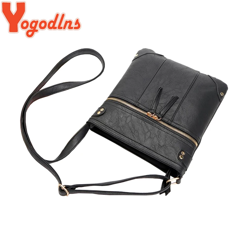 Yogodlns الأزياء 2019 المرأة حقيبة ساع الإناث دلو حقيبة جلدية Crossbody حقيبة كتف Bolsas Femininas Sac حقائب