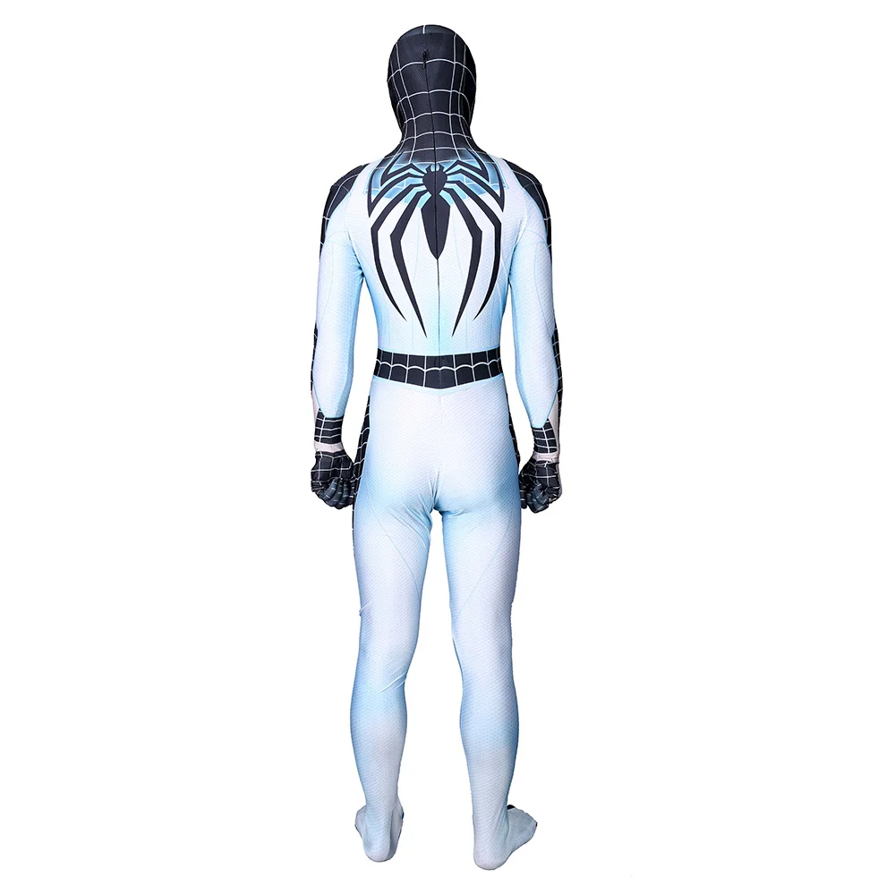 Человек-паук отрицательный костюм зентай для косплея для мужчин Дети PS4 супергероя-паука костюм боди комбинезоны