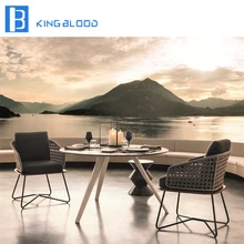 Алюминиевый садовый досуг материал веревка диван