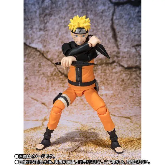 SHFiguarts Аниме Наруто Uzumaki immber re-модель 14 см фигурка игрушки