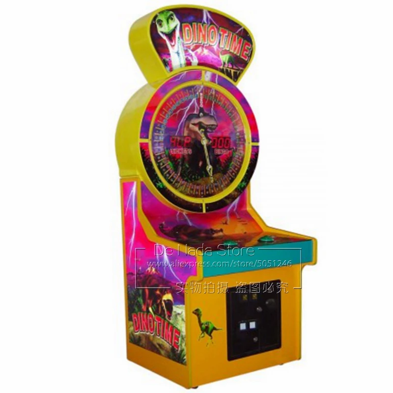 Dinosaur Dino Time Lottery Tickets Redemption Games Amusement Coin Operated Arcade Game Machine For Game Center high efficiency capacity 15kg time food grade stainless steel sausage stuffer manual sausage stuffer filling machine