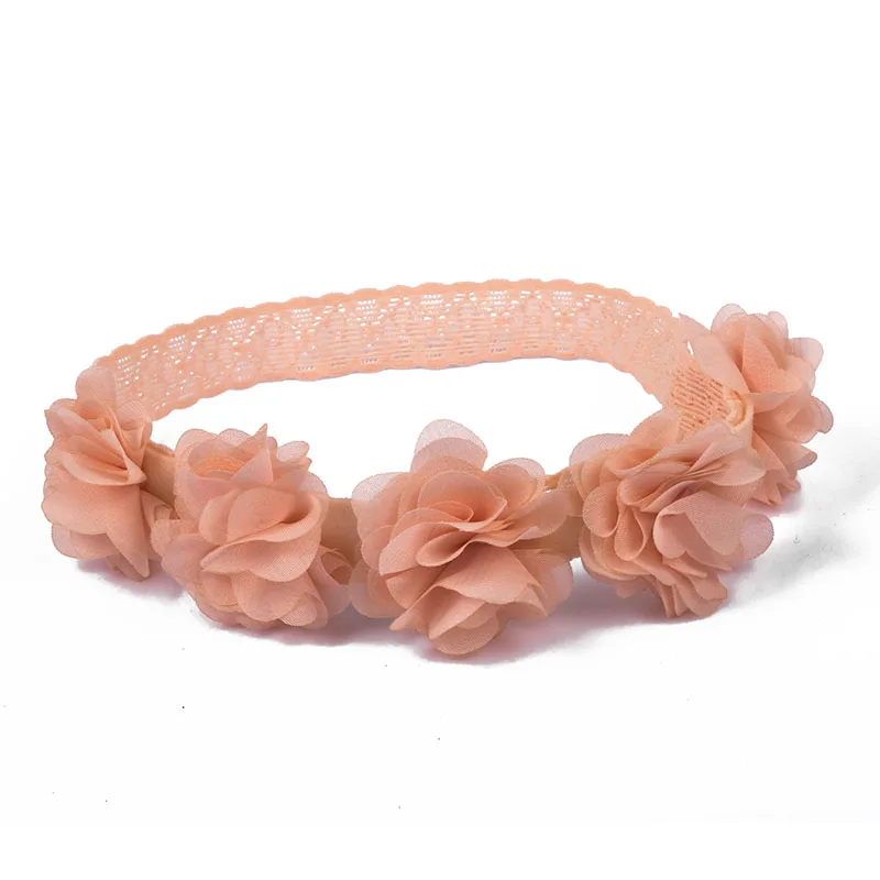 Children's Cute Fashion Pink Headband Cloth Party Accessories Kids Girl
