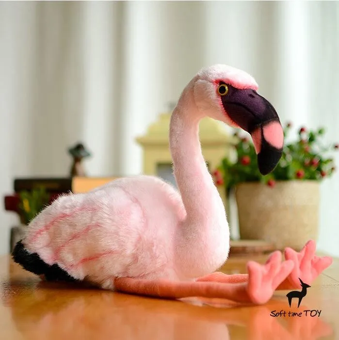 Милые Американский Фламинго супер каваи Товары для птиц кукла Моделирование мягкую Животные Игрушечные лошадки для детей Подарки