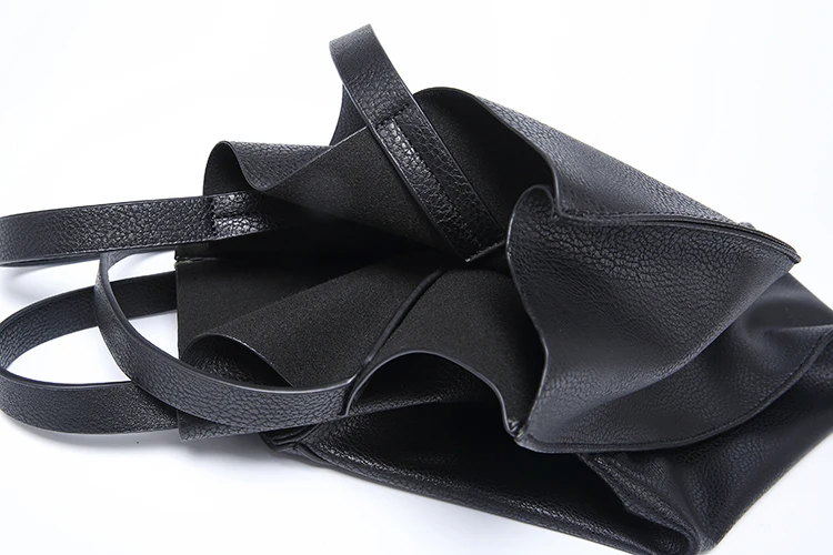 Дизайнерские женские сумки большой емкости черные сумочки для покупок качественные женские Большие Сумки из искусственной кожи повседневные женские сумки через плечо