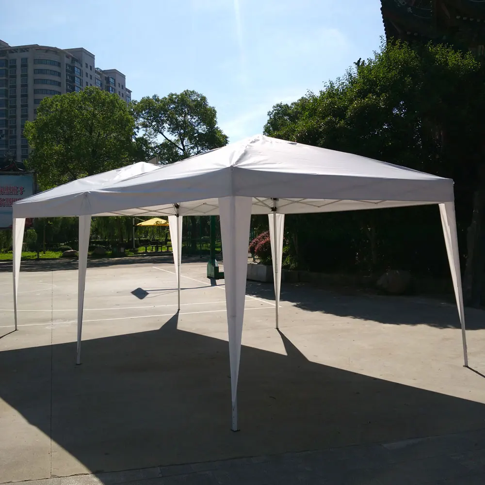 Beste 3*6m6 Eenzijdig (4 windows) home Camping Opvouwbare Luifel Pergola Carport Reclame Tent Waterdicht Oxford Doek Parkeerplaats Schuur
