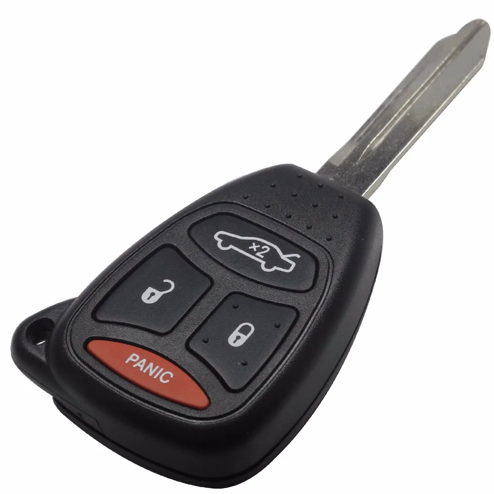 Jingyuqin 3/4/5 B дистанционного ключа автомобиля чехол Обложка для Chrysler 300 ОСИНЫ для Dodge Dakota Durango для Jeep Grand Cherokee Commander