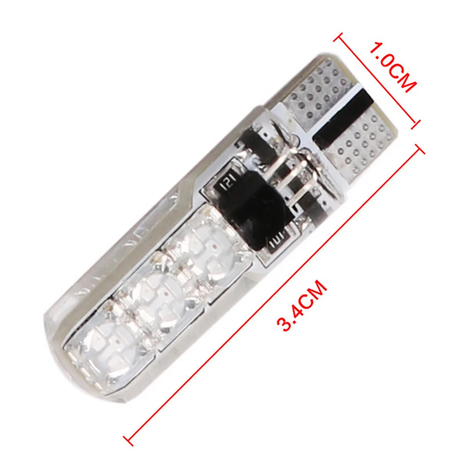 Multi-color W5W 194 T10 RGB LED Flash Strobe Fade Remote Control Colorful Lights (11)