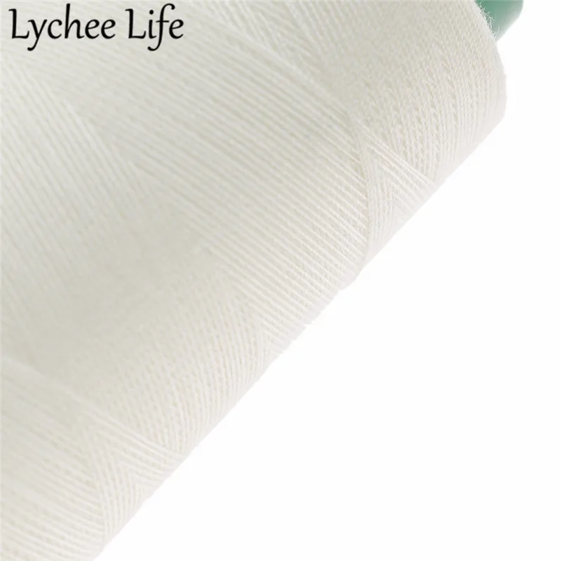 Lychee Life 1 км водорастворимые швейные нитки DIY ручной работы швейные нитки простой стиль для дома аксессуары для швейной одежды