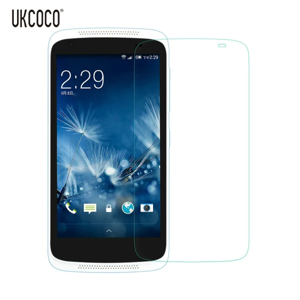 UKCOCO Screen Protector for HTC Bubble-Free Anti-Scratch Anti-Fingerprint Tempered Glass Desire 526 | Мобильные телефоны и