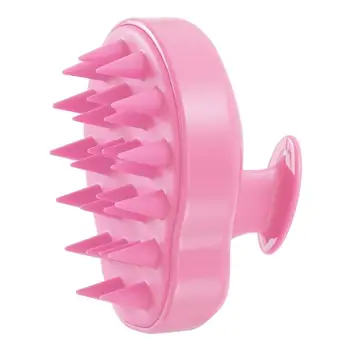 

Hair Scalp Brush Hair Shampoo Brush Scalp Care Hair Cleaning Brush with Soft Silicon Brush Head