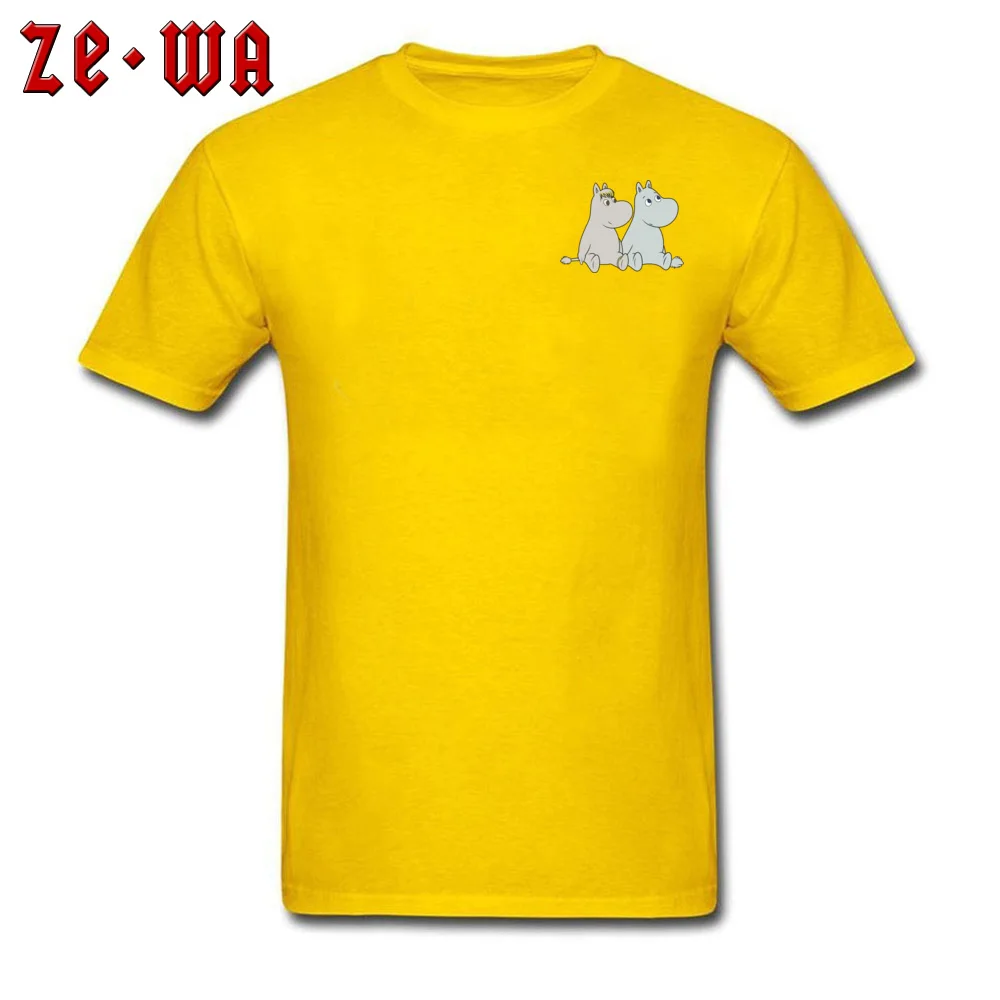 0928donkey Design T Shirts for Students Pure Cotton Summer Fall Tops Shirt Normal T-Shirt Short Sleeve Wholesale O-Neck 0928donkey Chest yellow