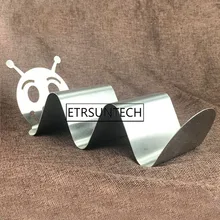 40 шт. стойка из нержавеющей стали Тако дисплей продуктовый Прилавок портативный ресторан кухня хранения Тако держатель инструмент для пирога