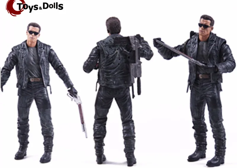 

NECA Terminator T800/T1000  Arnold Schwarzenegger Movable Collectible Model Action Figure Foursome Combination