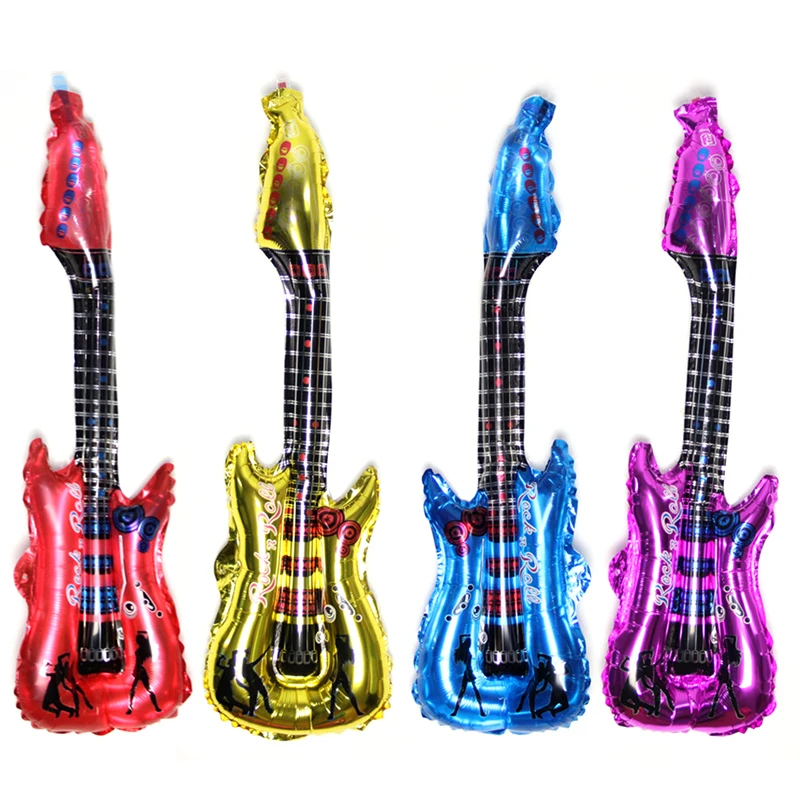 

Воздушные шары для гитары из алюминиевой фольги, 1 шт., классические детские игрушки вечерние, материалы на день рождения, свадьбу, украшение для дома