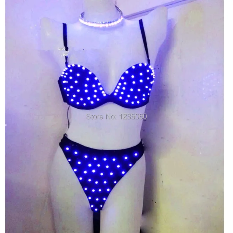 2015-New-Sexy-Costumes-Women-LED-Strobe-Luminous-Bra-Shorts-Sexy-Suit-Female-Singer-Stage-Performance