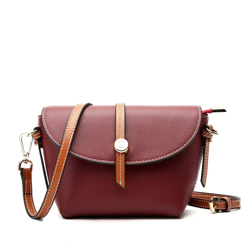 

Genuine Leather Shoulder Cross body Bag Shell Women Shoulder Small Bag High Quality Ladies Fashion 2018 Small Casual Bag Cowhide