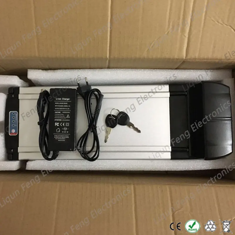 Excellent Free Taxes 36V 12AH After the hanger Electric Bike Lithium ion Battery BMS + E-bike kit 8fun/bafang 36V 500W Motor Wheel BBS02 22