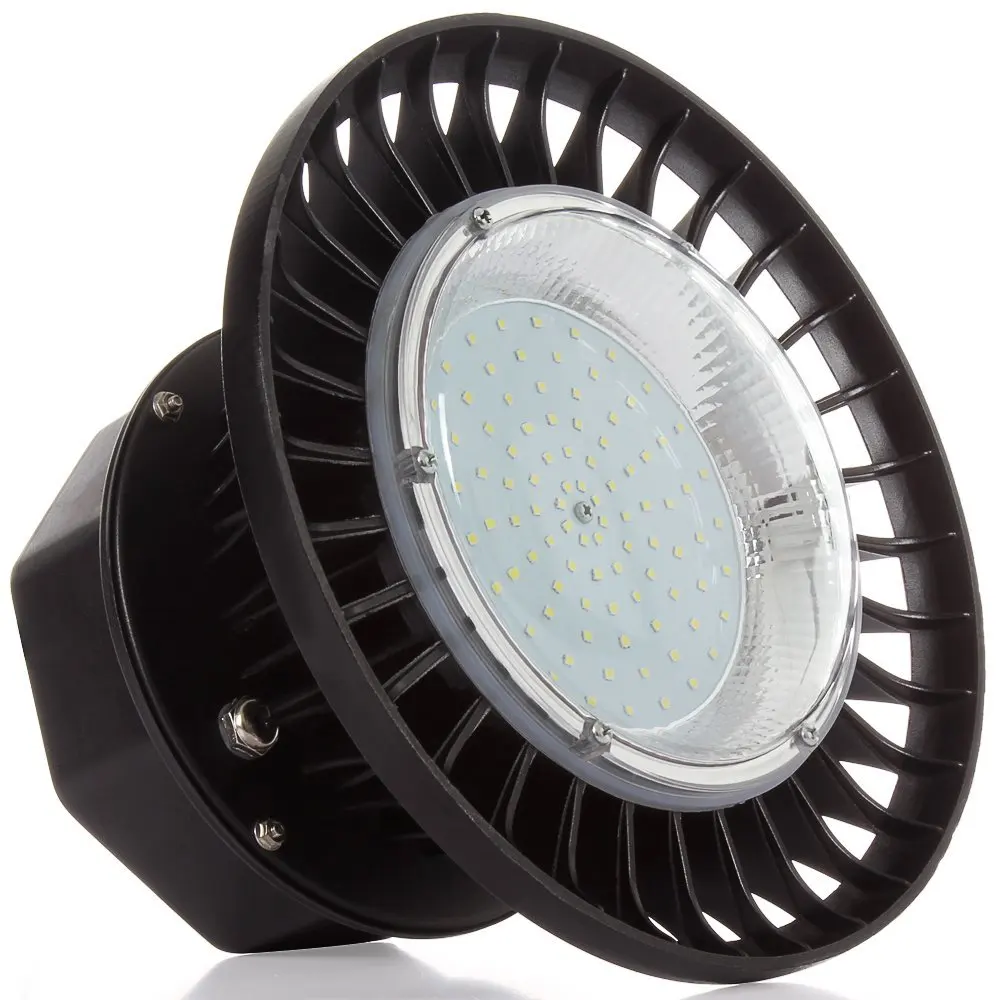 100 Watt LED High Bay UFO Lights-10000lm Warm White High Bay UFO Lights-Smaller and more efficient - Wide Voltage Range Warehouse LED Lights - LED High Bay Lighting - High Bay LED Lights (1)