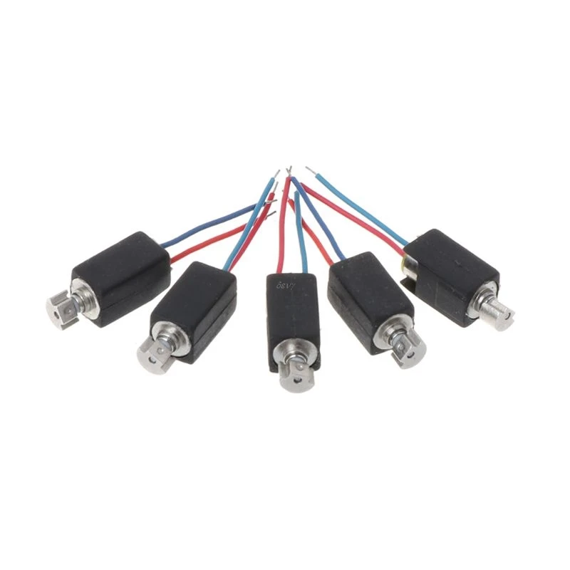 

5pcs 1.5-3V Micro DC Motor Toy Model Vibration Motors DIY Toy Component Hollow Cup