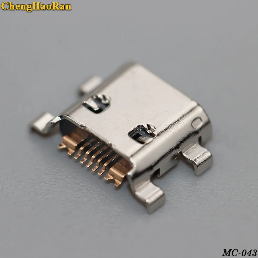 ChengHaoRan 10 шт. для Samsung S3 S4 MINI I8190 S7562 s7560 S7268 S7582 S7562i micro usb коннектор зарядки