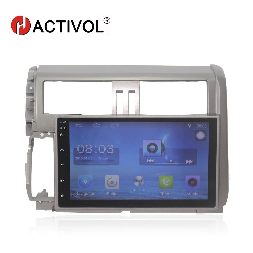 HACTIVOL 9 Quad core car radio for Toyota Prado 150 2010 2011 2012 2013 android 7.0 car DVD player with 1G RAM 16G ROM HACTIVOL 9 Quad core car radio for Toyota Prado 150 2010 2011 2012 2013 android 7.0 car DVD player with 1G RAM 16G ROM