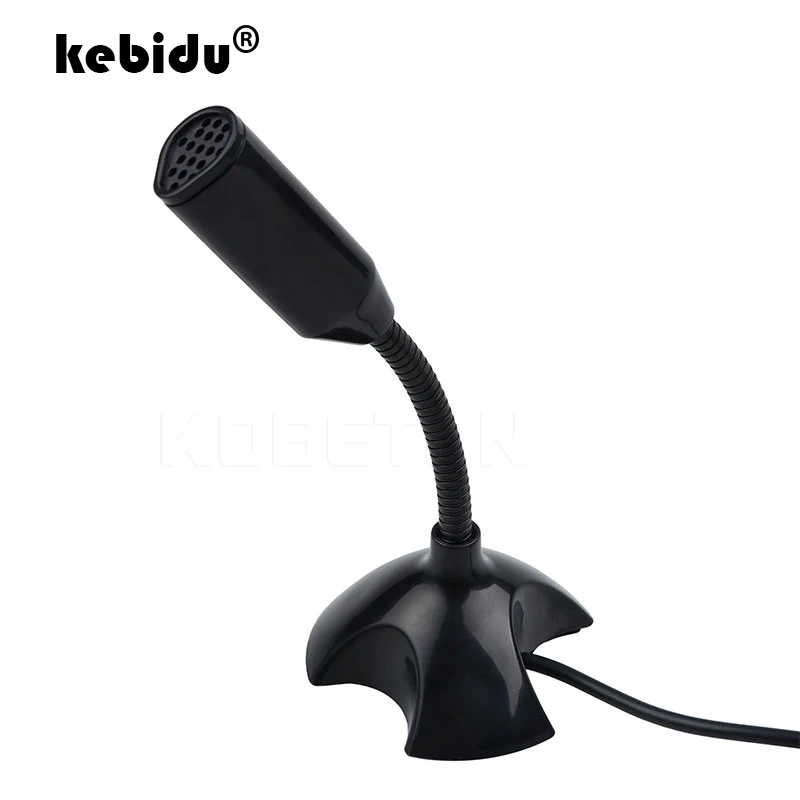 Kebidu популярный портативный студийный речевой USB микрофон Подставка с держателем