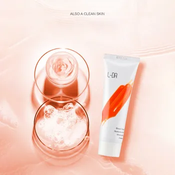 

Blood Orange Facial Cleanser Skin Care Mildly Acidic Cleanser Cleansing No Tightening Moisturizing
