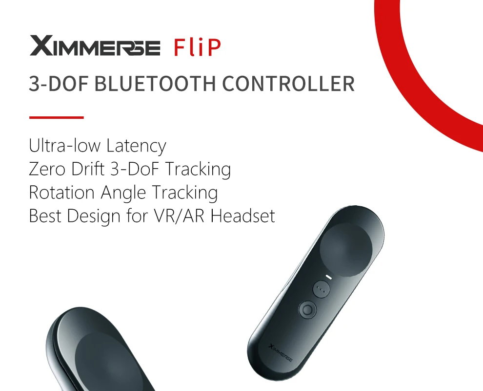 Ximmerse флип Очки виртуальной реальности VR контроллер 9 оси гироскопа Bluetooth 4,2 геймпад совместим с Очки виртуальной реальности VR гарнитура AR Remote 3 D контроллер