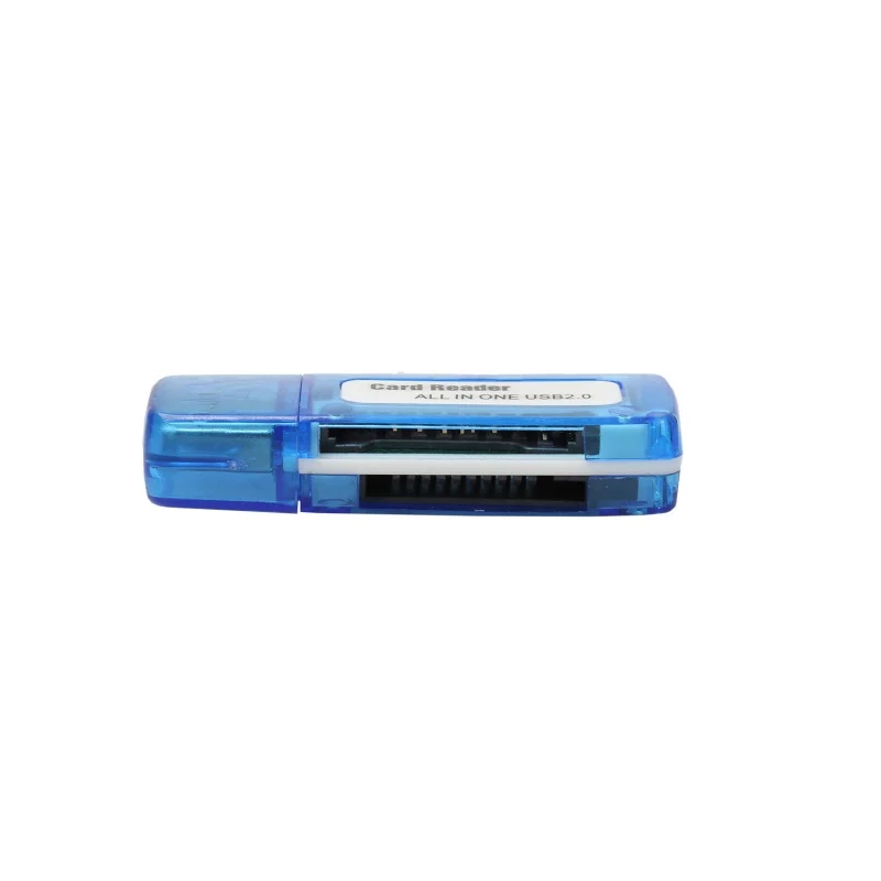 Портативный Мини 4in1 Multi Memory Card Reader USB 2,0 TF M2 Флешка картридер адаптер