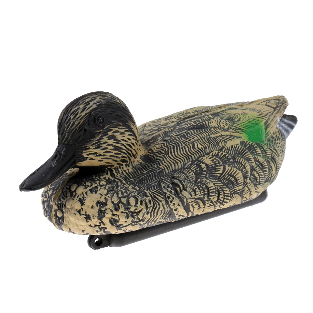XPE 3D Lifelike Floating Hunting Shooting Drake Duck Decoy For Garden Yard Pool Land Ornaments Oudoor Camping Hunting Decoy