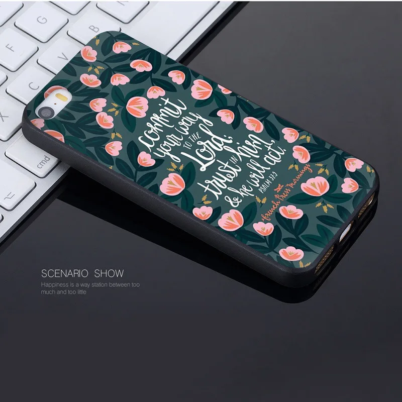 MaiYaCa Bible Jesus Christ Christian Cross design Coque Shell Phone Case for Apple iPhone 8 7 6 6S Plus X 5 5S SE 5C Cover