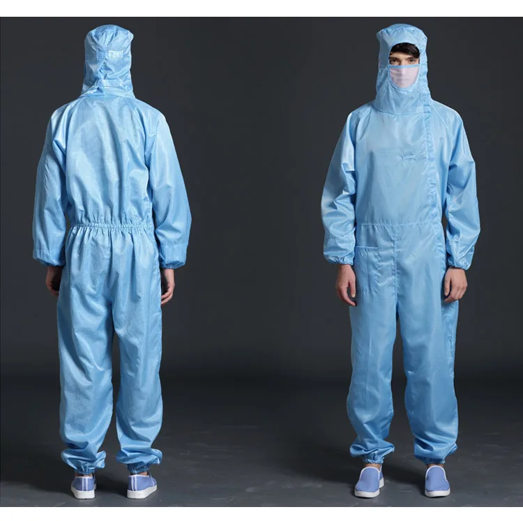Антистатические комбинезоны пыленепроницаемые с капюшоном Cleanroom Gar мужчины ts краска рабочая одежда чистая одежда мужчины женщины защитный