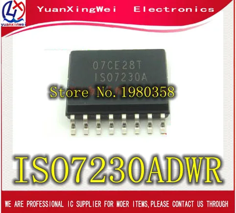 Бесплатная доставка 5 шт./лот ISO7230ADWR ISO7230A ISO7230 SOIC16 новый оригинальный | Электроника