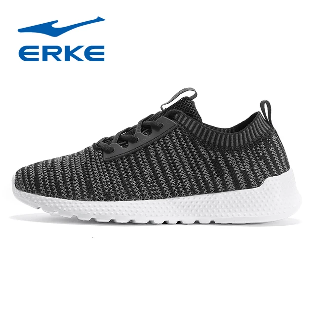 Ерке фирменная спортивная ходьба Бег sneaks для мужчин 2018 производство качество спортивную обувь дышащие спортивные туфли