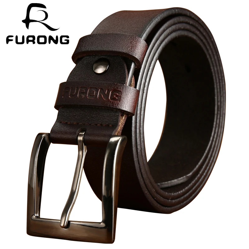 

2018 new arrival high quality designer belts male leisure style geniune leather men belts two colors fashion street belt men