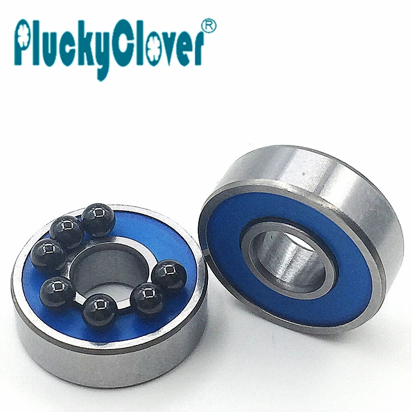 

1pc Blue ABEC-9 608-2rs Ceramic Si3N4 Ball Bearing Hoverboard Scooter Rolling Skates Bearing Longboard Wheel Dance Board Bearing