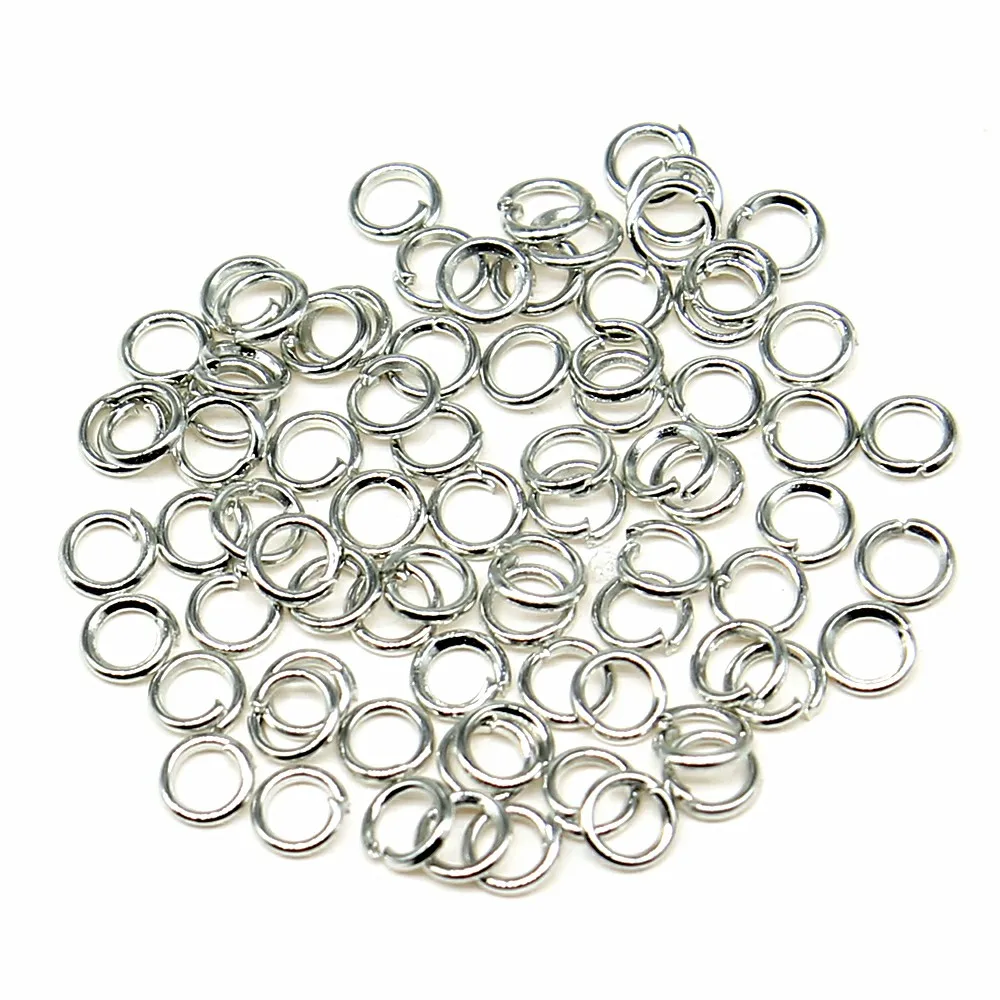 

200pcs 5 Colors Single Loops Jump Rings Split Ring Jewelry Findings & Components 3mm 4mm 5mm 6mm 7mm 8mm 9mm 10mm