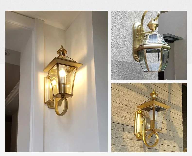 Нордический настенный светильник Современный Медь Wandlamp светодиодный настенные светильники Спальня Гостиная бра Балконная лестница Lampara