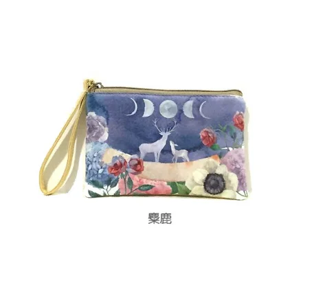 

Canvas Wallet Cartoon Cute Cross Section Square Retro Small Coin Purse Fresh  Art Coin Bag Kid Purse Small Wallet For Kids