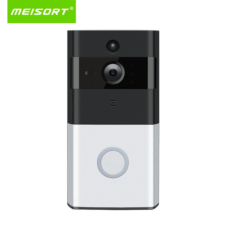 

Meisort Wireless Doorbell wifi Intercom ip Camera wi-fi Alarm Doorbell Remote Control Doorbell for iphone andorid Cellphone