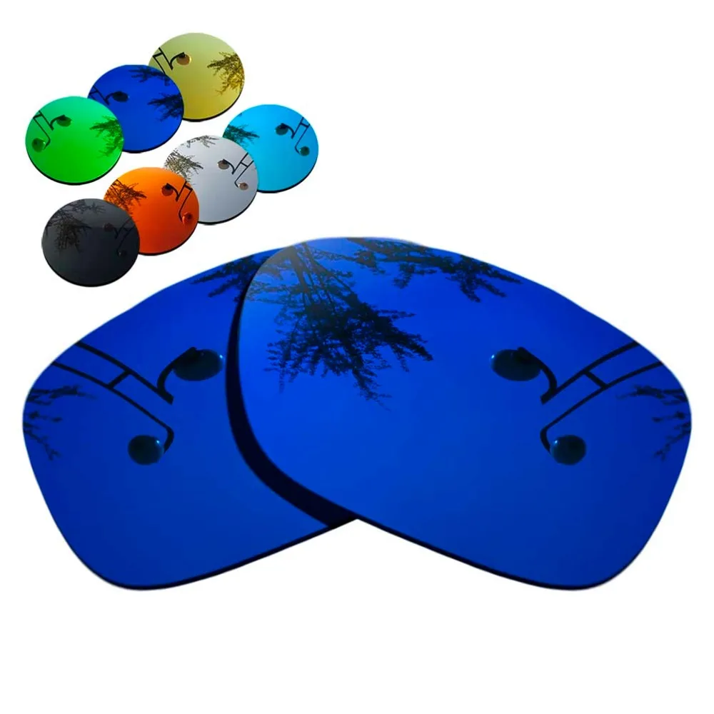 

Сменные поляризационные линзы с точной огранкой 100% для солнцезащитных очков Twoface, с глубоким синим зеркальным покрытием, на выбор цвета